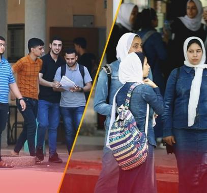 تباين آراء طلبة الثانوية العامة بغزّة حول امتحان الورقة الثانية من مبحث اللغة العربية