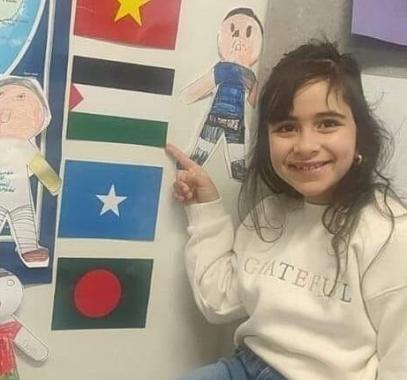 طفلة فلسطينية