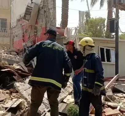 وفاة 4 أشخاص بانهيار مبنى في بغداد