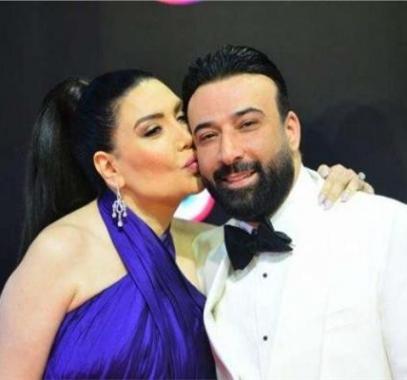 عبير صبري و زوجها