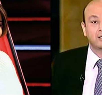 عمرو أديب و شيرين عبد الوهاب