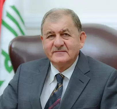 الرئيس العراقي.