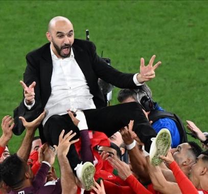 مدرب المغرب.