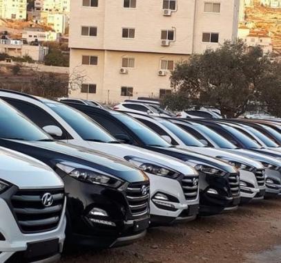 السيارات الحديثة في غزة