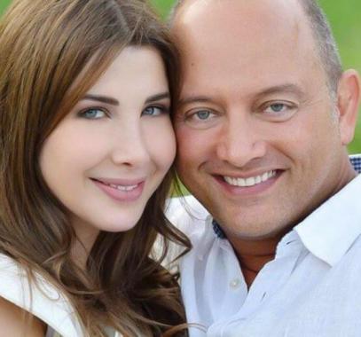 نانسي عجرم وزوجها