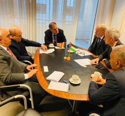 أبو بكر يثمن اهتمام لجنة صداقة فلسطين في البرلمان البلجيكي بقضية الأسرى