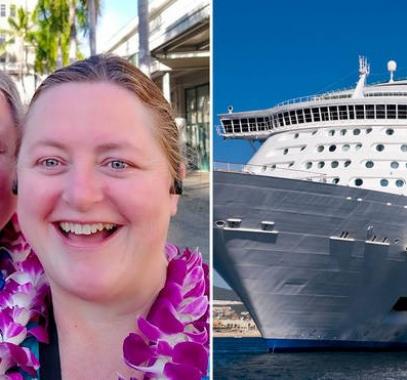 زوجان يعيشان على سفينة