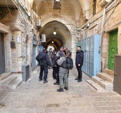 قوات الاحتلال في القدس