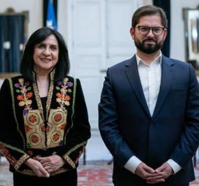 سفيرة فلسطين لدى التشيلي تُقدم أوراق اعتمادها سفيرة مفوضة فوق العادة