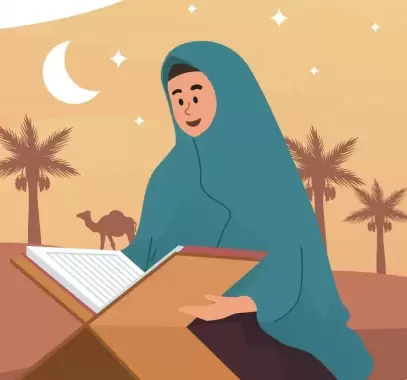 كلام جميل عن وداع يوم في رمضان