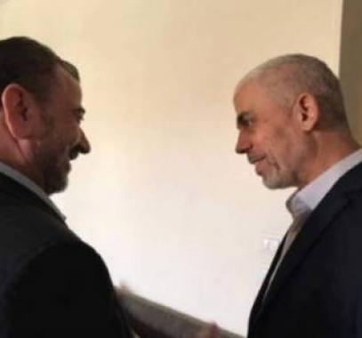 السنوار والعاروروي.