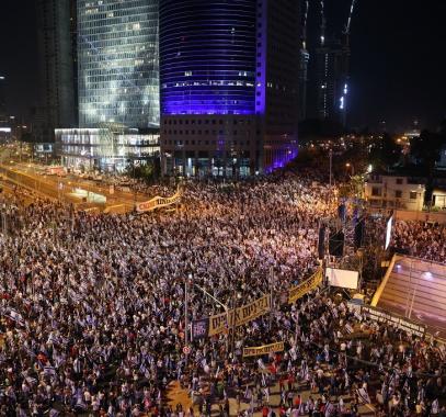 تجدد التظاهرات الاحتجاجية ضد حكومة نتنياهو للأسبوع الـ27 على التوالي