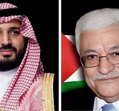 الرئيس عباس يجري اتصالًا هاتفيًا مع ولي العهد السعودي