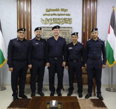 تعيين مدراء جدد لعدد من مراكز الشرطة بغزة.jpg