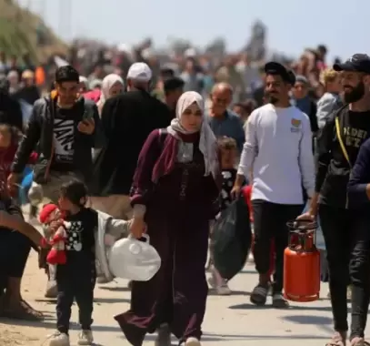 عودة النازحين إلى شمال غزة