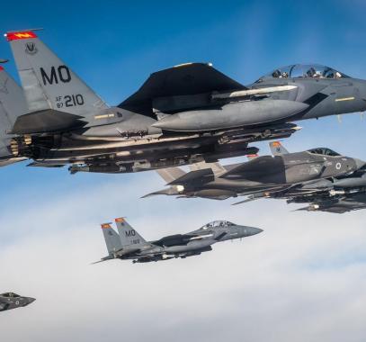 مناورات بين سلاح الجو الأمريكي والإسرائيلي