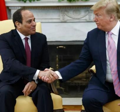 ترامب والسيسي