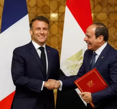 السيسي وماكرون