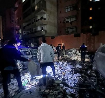 قصف إٍسرائيلي على ضاحية بيروت الجنوبية