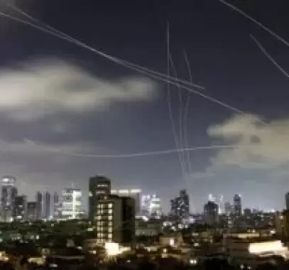 قصف ايران
