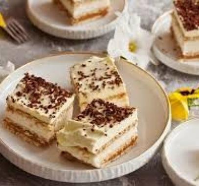 حلى بارد بالبسكويت