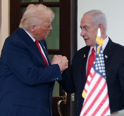 نتنياهو وترامب 1