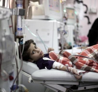 مرضى من غزة في رام الله