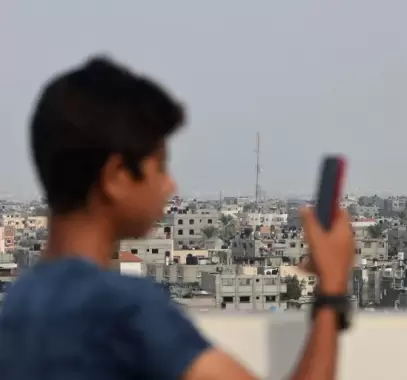 شبكات الإنترنت في غزة