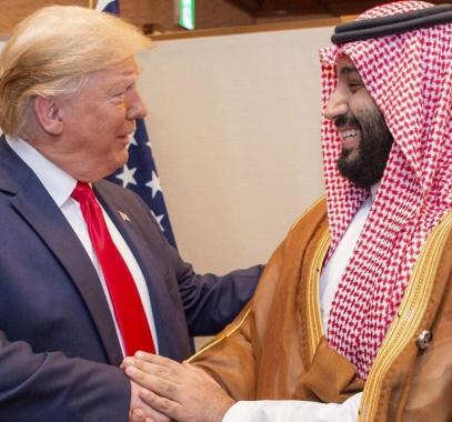 بن سلمان وترامب