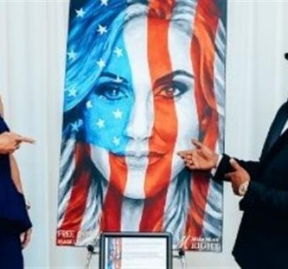 محمد رمضان ولارا ترامب