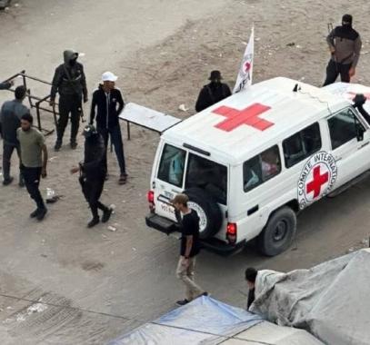 جثامين شهداء غزة الصليب الأحمر