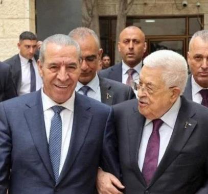 الرئيس عباس وحسين الشيخ