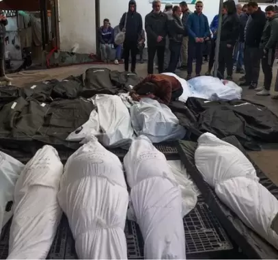 جثامين شهداء خلال حرب غزة