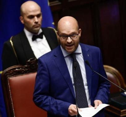 رئيس مجلس النواب الإيطالي لورينتزو فونتانا