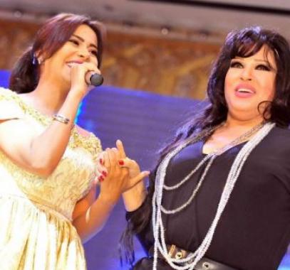 بالفيديو :فيفي عبده تهنّئ شيرين على طريقتها!