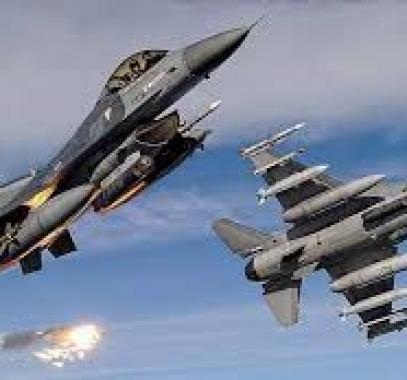 المقاتلات التركية تقصف أهدافاً لتنظيم داعش في سوريا