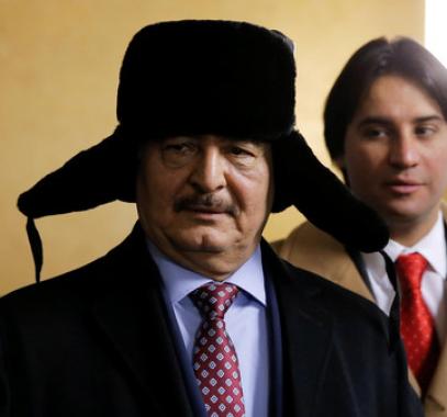 حفتر يزور موسكو ويلتقي وزيرَي الخارجية والدفاع