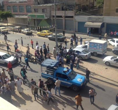 شاب يحاول الانتحار بإلقاء نفسه من مكان مرتفع شمال القطاع