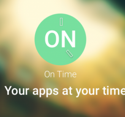 تطبيق on time 