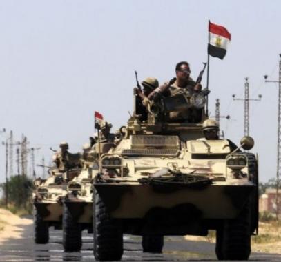 الجيش المصري: اعتقال 400 مسلح بعملية سيناء