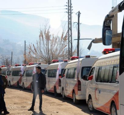 انتظار خروج أول دفعة من الجرحى من حلب