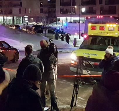 اطلاق نار بمسجد