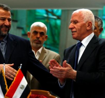 الكشف عن جدول أعمال الجلسة الأولى لحوار الفصائل في القاهرة