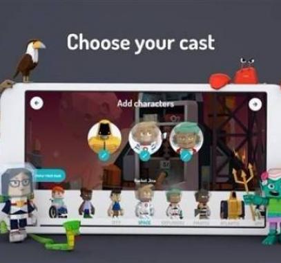 تطبيق يُحول أفكارك إلى رسوم متحركة