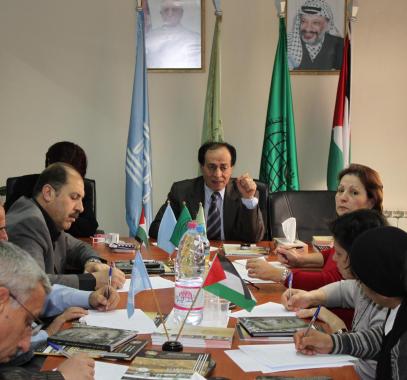 meeting of the UNESCO Network Club in Palestine
