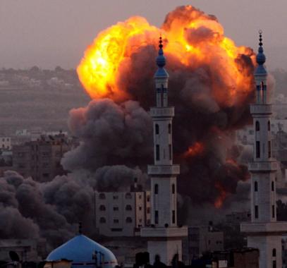 الحرب على غزة