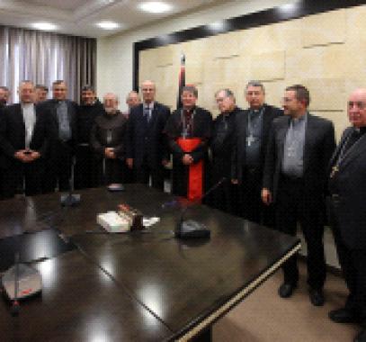 وفد كنسي ايطالي