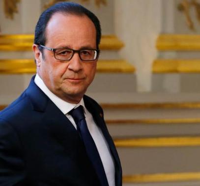 الرئيس الفرنسي فرانسوا أولاند