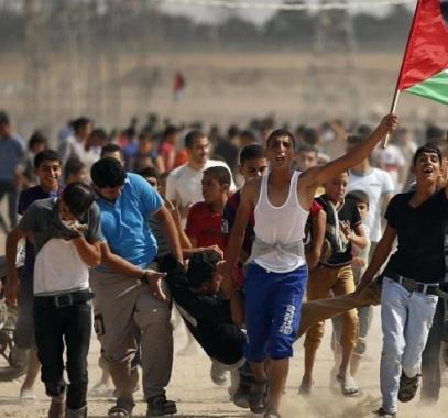 المسيرات شرق قطاع غزة.jpg