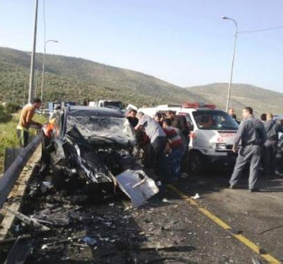 مصرع مواطن وإصابة 5 آخرين إثر حادث سير في طولكرم